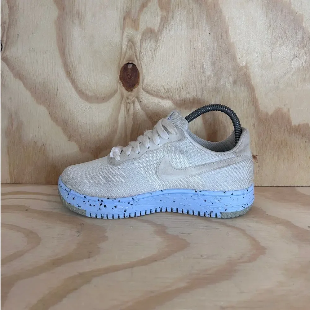 Nike -Air Force 1 Crater -Sneakers -White/Blue -Women's -7 -DC7273-100 -New Like